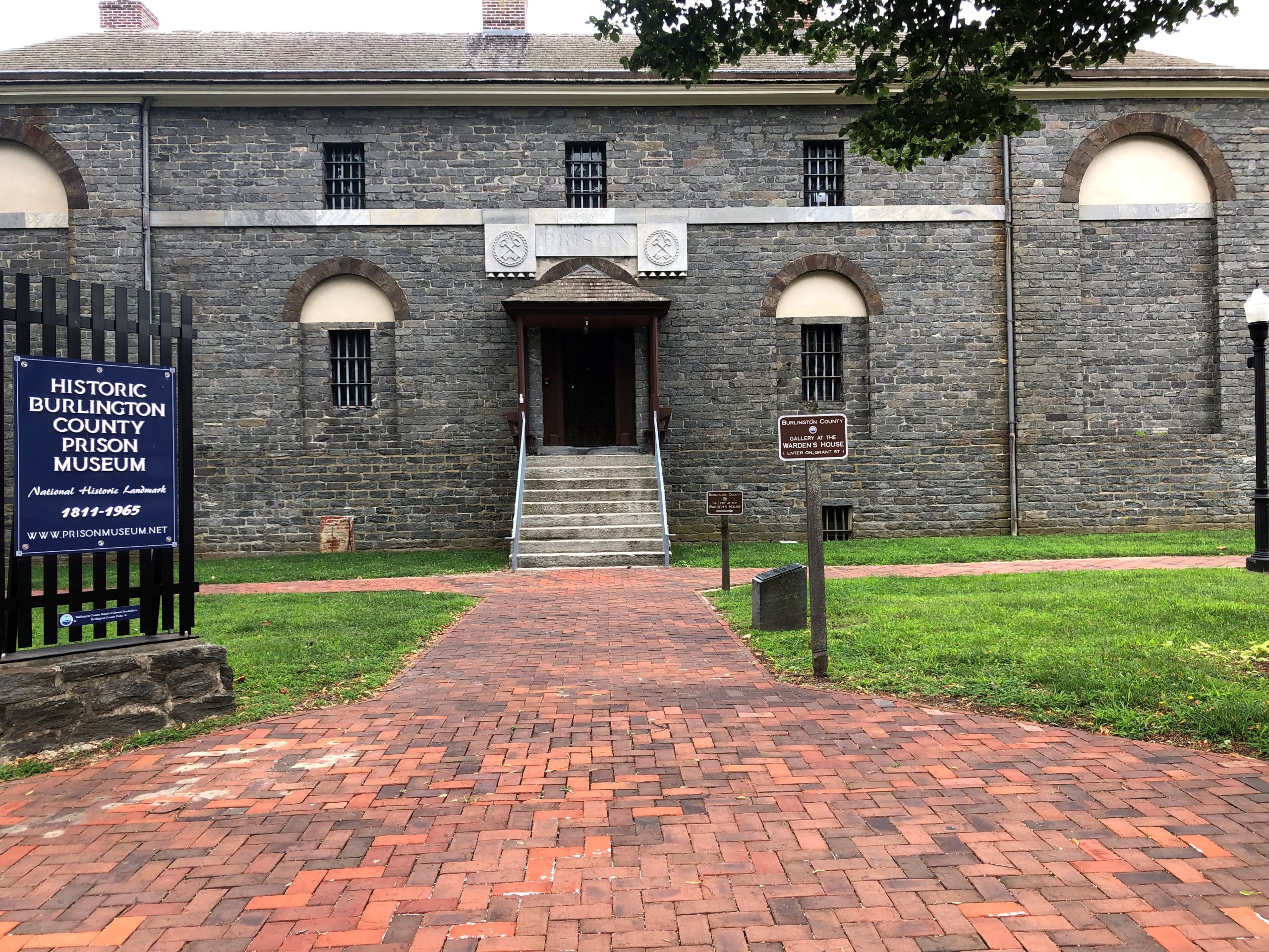 The Grounds at the Burlington County Prison Museum